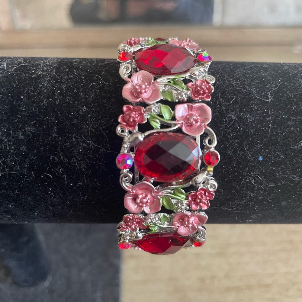 2/$15. Ornate jeweled bracelet